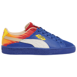 Boys' Grade School - PUMA Suede Classic - Blue/Red