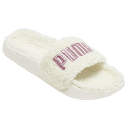 Women's - PUMA Leadcat 2.0 Slides - White/Rose Gold