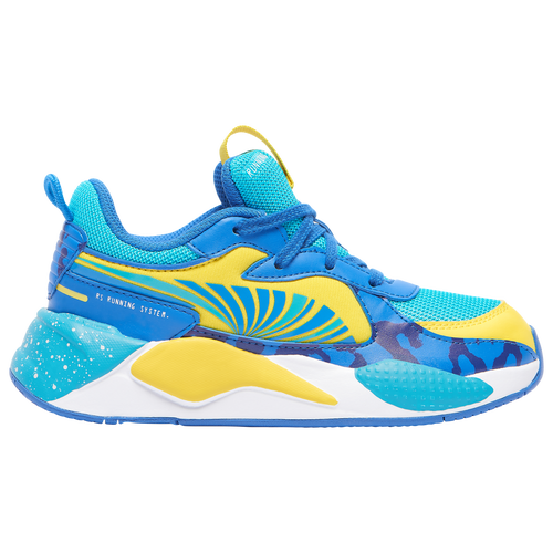 

PUMA Boys PUMA RS-X - Boys' Preschool Shoes Blue/Yellow Size 11.0