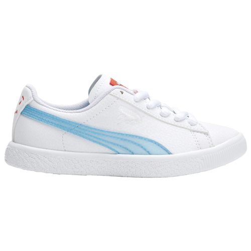 

PUMA Boys PUMA Clyde x Kool-Aid - Boys' Preschool Basketball Shoes White/Blue/Red Size 01.0