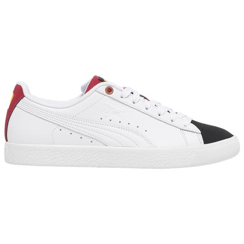 

PUMA Mens PUMA Clyde Global Futuris - Mens Basketball Shoes White/Multi Size 09.0