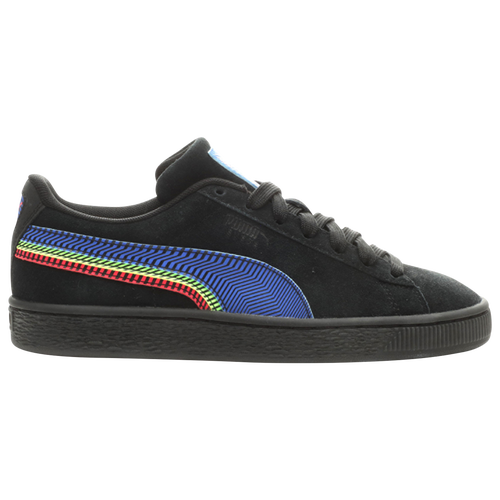 

PUMA Boys PUMA Suede Classic - Boys' Grade School Basketball Shoes Black/Blue/Multicolor Size 05.0