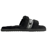 Puma fluffy shop slides zipper