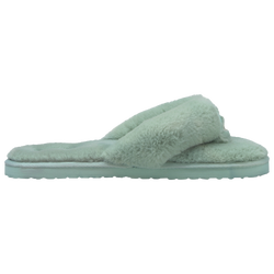 Girls' Grade School - PUMA Fluff Flip Slides - Blue/White