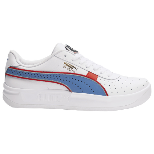 

PUMA Mens PUMA GV Go For - Mens Shoes White/Blue Size 08.5