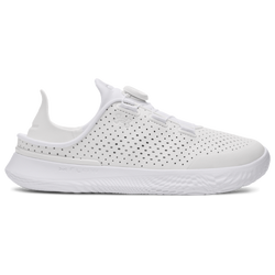 Boys' Grade School - Under Armour Slipspeed - White/White