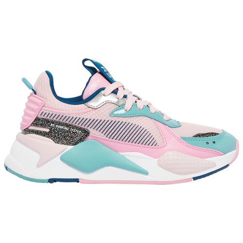 

PUMA Girls PUMA RS-X - Girls' Grade School Shoes Pink/Teal Size 07.0