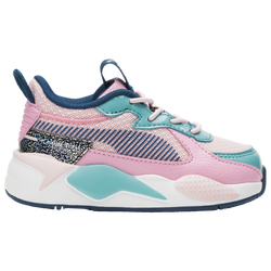Girls' Toddler - PUMA RS-X - Teal/Pink