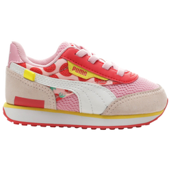 Girls' Toddler - PUMA Future Rider Summer Treats - Pink/Yellow/White