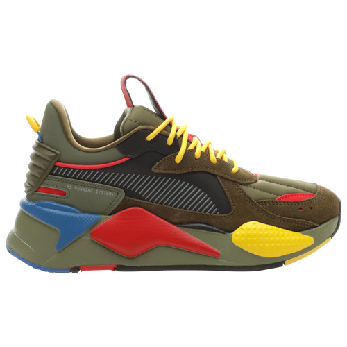 

PUMA Boys PUMA RS-X - Boys' Grade School Running Shoes Green/Black/Orange Size 5.5