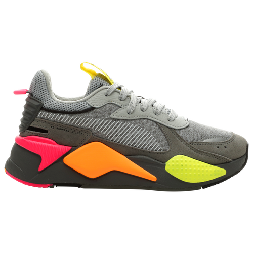 

PUMA Girls PUMA RS-X Highlighter Jr - Girls' Grade School Running Shoes Black/Multi Color Size 04.5