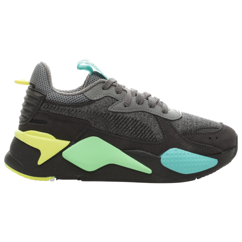 

PUMA Girls PUMA RS-X Highlighter Jr - Girls' Grade School Running Shoes Grey/Multi Color Size 04.5