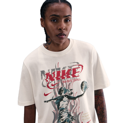 Women's - Nike Essential Glitch T-shirt - White/Red