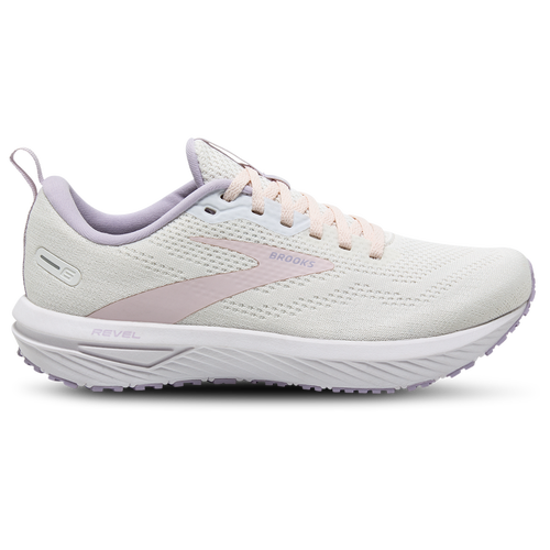 Brooks Womens  Revel 6 In Pink/purple/white