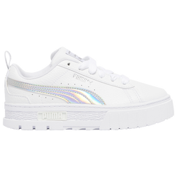 Girls' Preschool - PUMA Mayze - White/Silver
