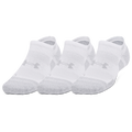 Under Armour Perf Tech Pro 3pk No Show - Under Armour White/Mod Gray
