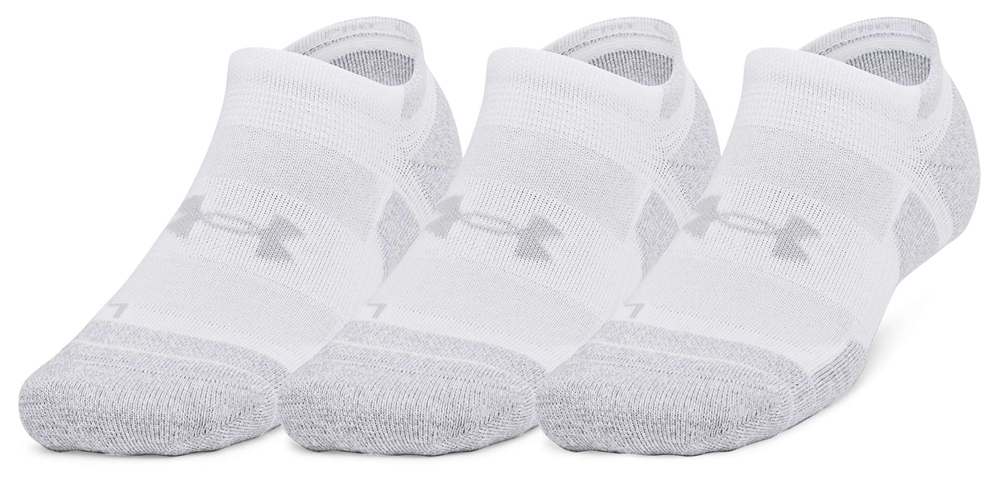 Under Armour Perf Tech Pro 3pk No Show - Men's