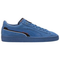 Boys' Grade School - PUMA Suede Go For - Navy/Black/White