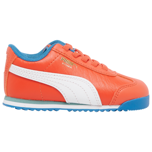 

Boys PUMA PUMA Roma Go For - Boys' Toddler Shoe Red/White/Blue Size 10.0