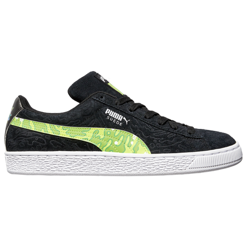 Puma Mens  Suede Rick & Morty In Black/green