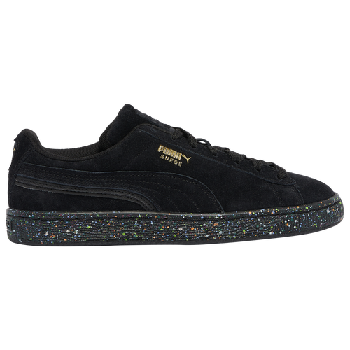 

PUMA Boys PUMA Suede Speckle - Boys' Grade School Shoes Black/Multi Size 05.5