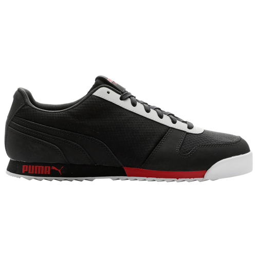 

PUMA Mens PUMA Roma - Mens Running Shoes Black/Red Size 13.0
