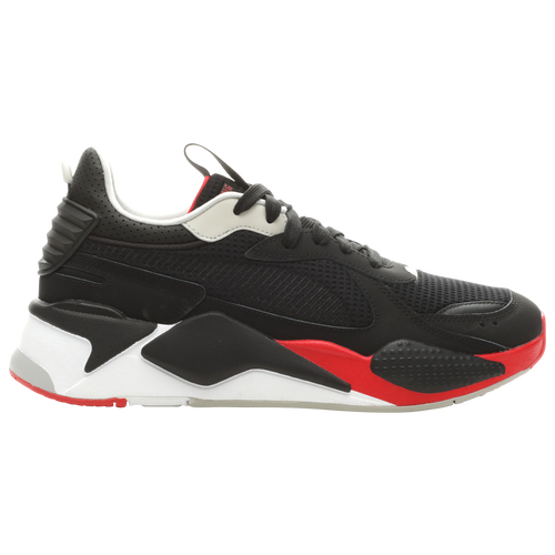 puma shoes black and red