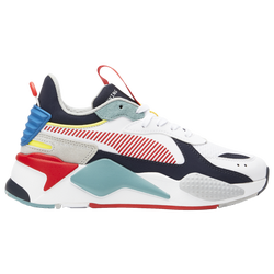 Boys' Grade School - PUMA RS-X - Parisian White/Blue/Red