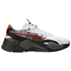 Boys' Grade School - PUMA RS-X - White/Black/Red