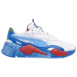 Boys' Grade School - PUMA RS-X - White/Blue/Red