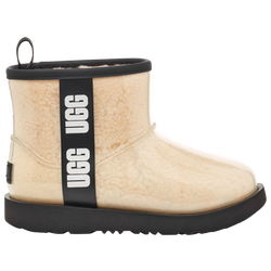 Girls' Grade School - UGG Classic Mini Clear - Natural/Natural