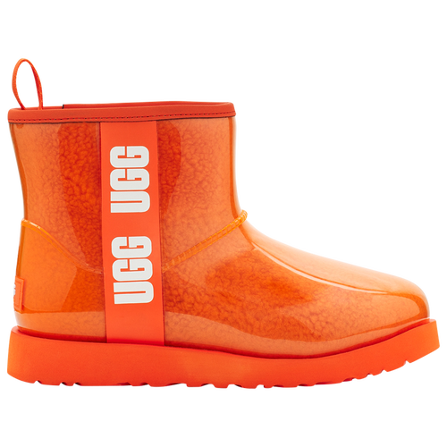 

UGG Girls UGG Mini Clear Pixelate Boots - Girls' Grade School Orange Soda/Orange Size 05.0