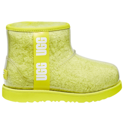 Girls' Grade School - UGG Classic Mini Clear - Sulfur