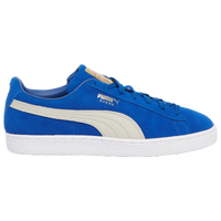 Puma suede deals blue white