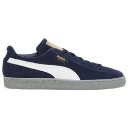 Men's - PUMA Suede Pastime - Navy/White/Grey