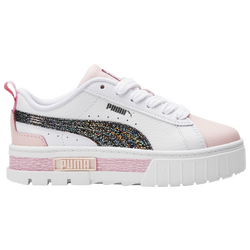 Girls' Preschool - PUMA Mayze Aurora - White/Pink