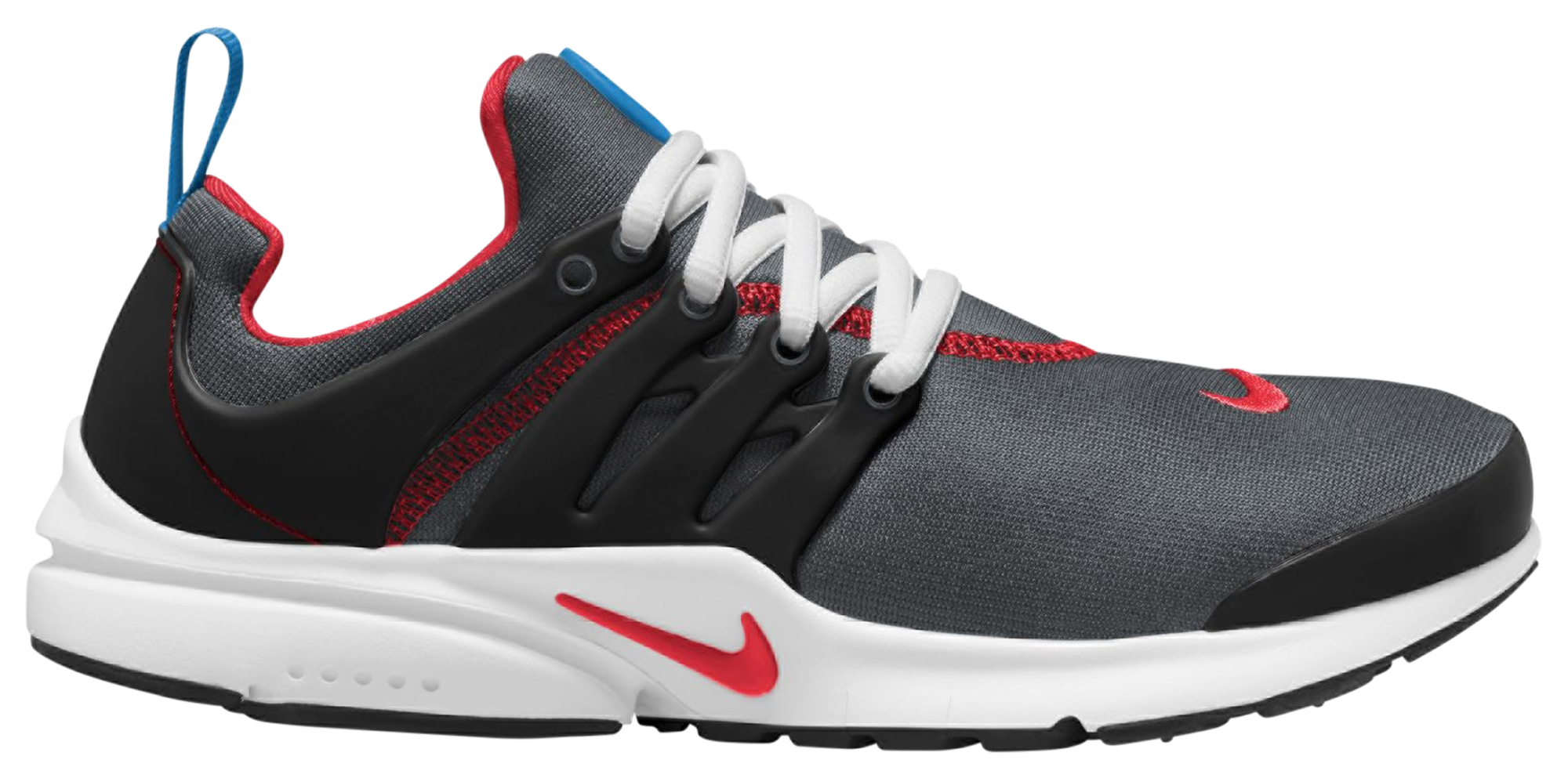 Nike presto red and gray hotsell