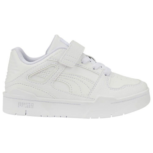 

Boys Preschool PUMA PUMA Slipstream Leather - Boys' Preschool Basketball Shoe White/White Size 01.0