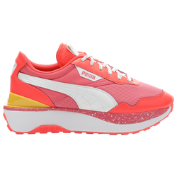 Girls' Grade School - PUMA Cruise Rider Brainfreeze - Pink/Yellow