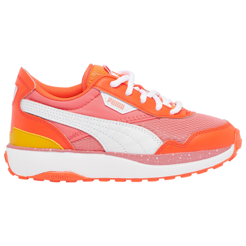 

PUMA Girls PUMA Cruise Rider Brainfreeze - Girls' Preschool Running Shoes Pink/Yellow Size 01.5