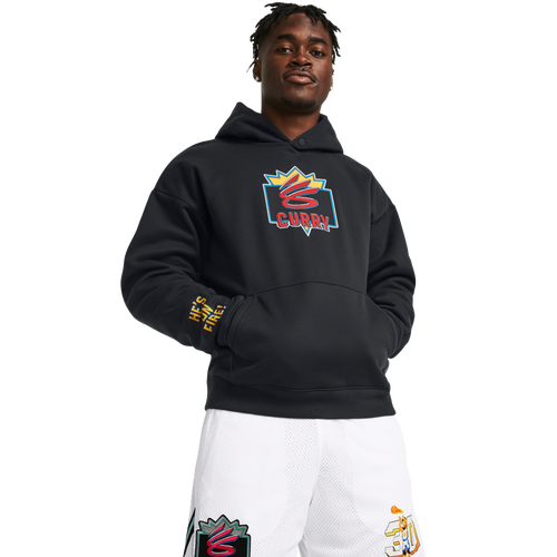 

Under Armour Mens Under Armour Curry NBA Jam Hoodie - Mens Black/Black Size L