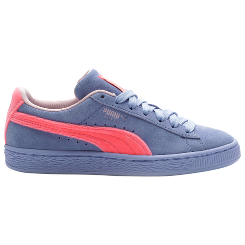 

PUMA Girls PUMA Suede VDay - Girls' Grade School Shoes Purple/Red Size 06.5