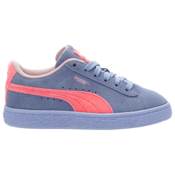 Boys' Preschool - PUMA Suede VDay - Purple/Red