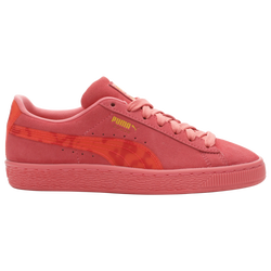Girls' Grade School - PUMA Suede Brainfreeze - Pink/Pink