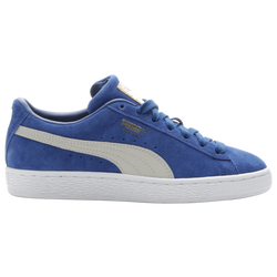 Boys' Grade School - PUMA Suede Pasttime - Blue/Grey