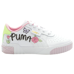 Girls' Preschool - PUMA Cali Bouquet - White/Pink/Green