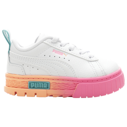 Girls' Toddler - PUMA Mayze - White/Pink
