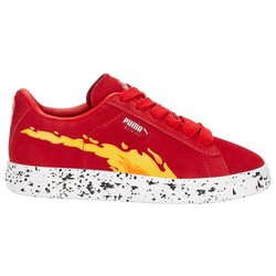 Boys' Preschool - PUMA x Paw Patrol Marshall Suede - Red/Orange