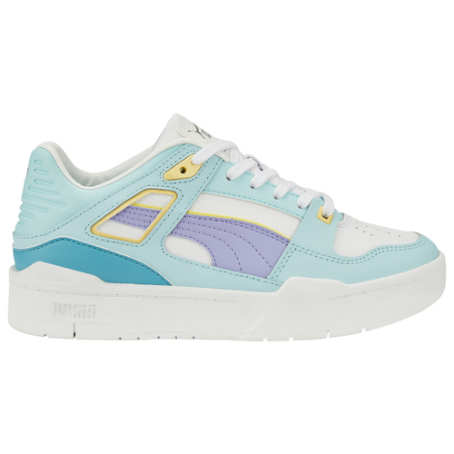 Puma Kids' Boys  Slipstream In White/teal/purple