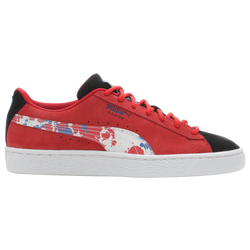 Boys' Grade School - PUMA Suede Classic - Splash Red/Multi